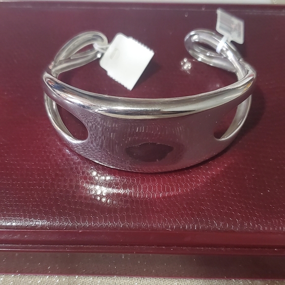 Nambe Sterling Silver Double Infinity - Picture 4 of 5